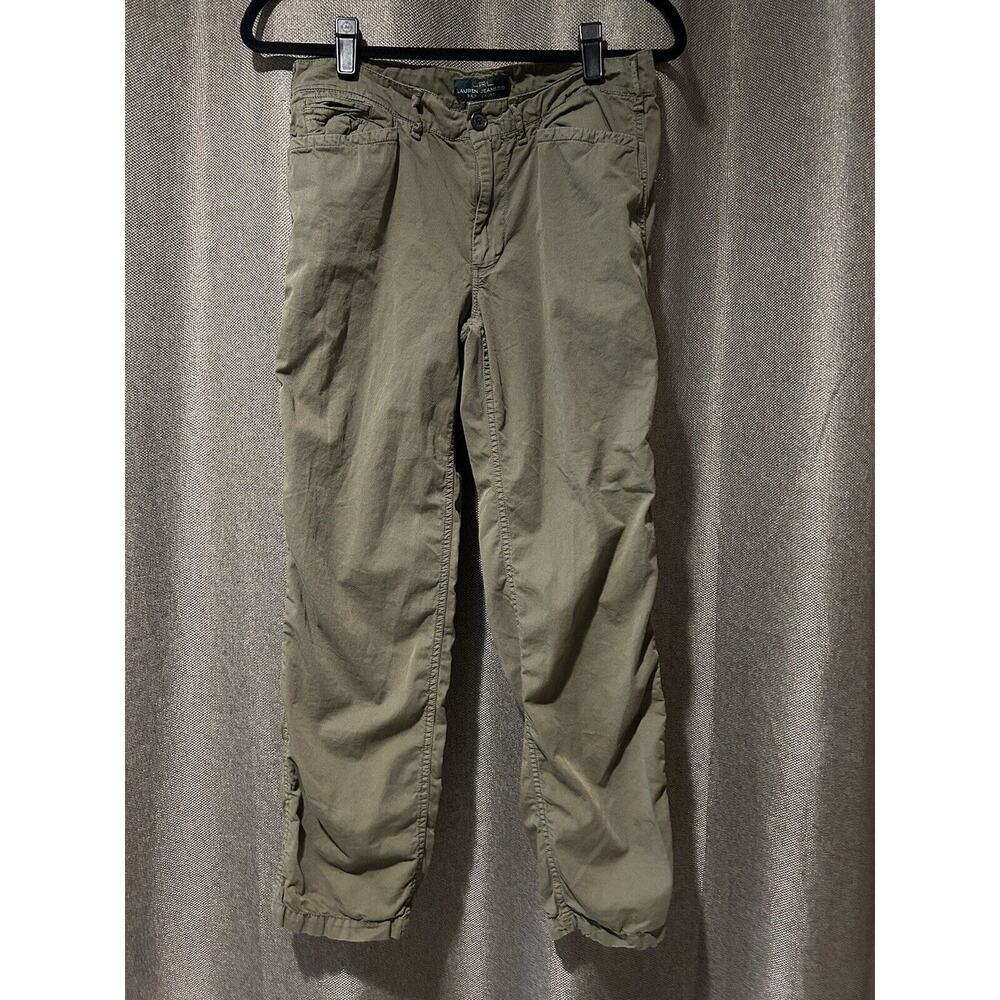 Lauren Ralph Lauren Jogger Pants Green Woman’s Size 6